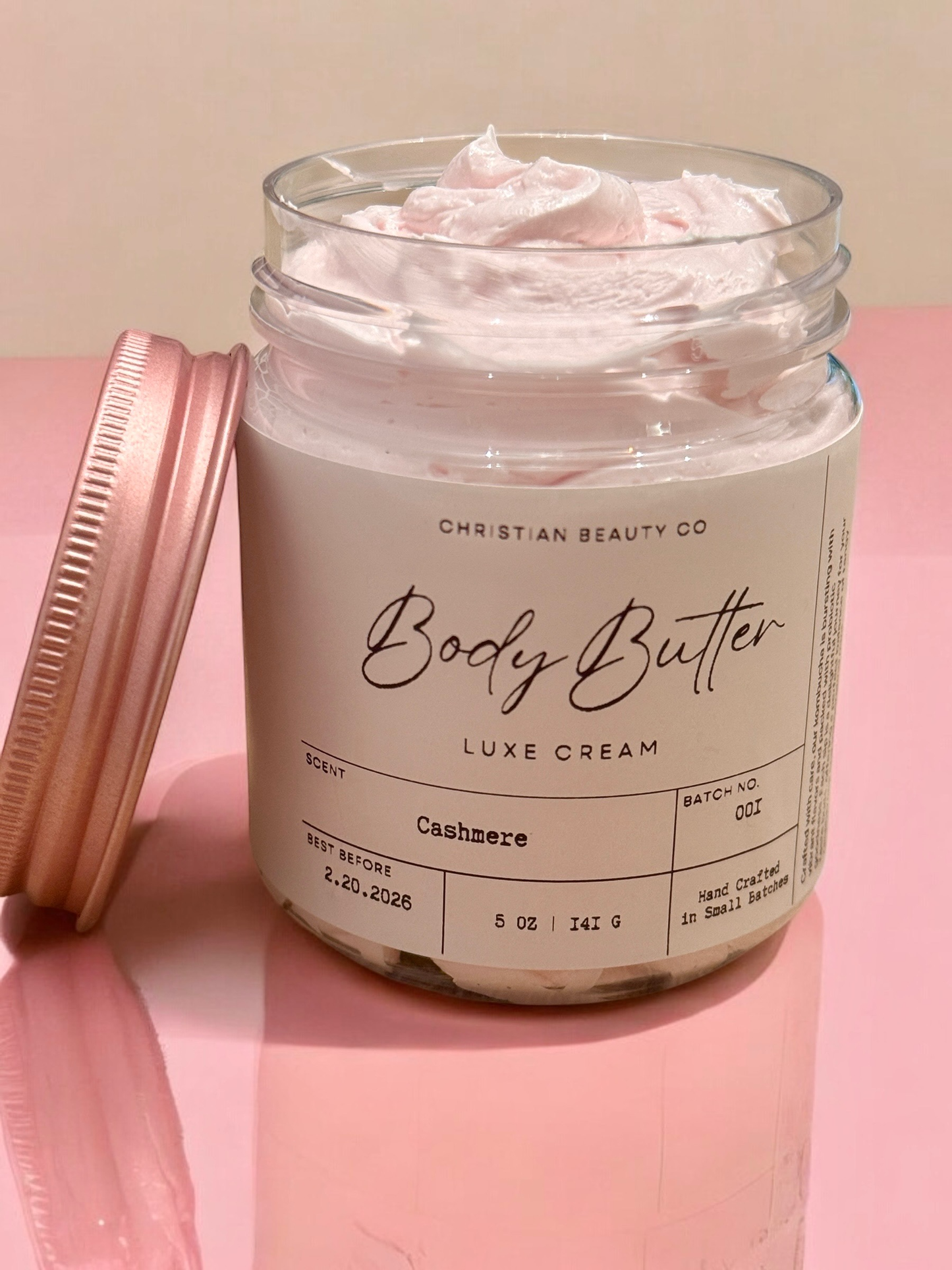 Organic Body Butter Luxe Cream