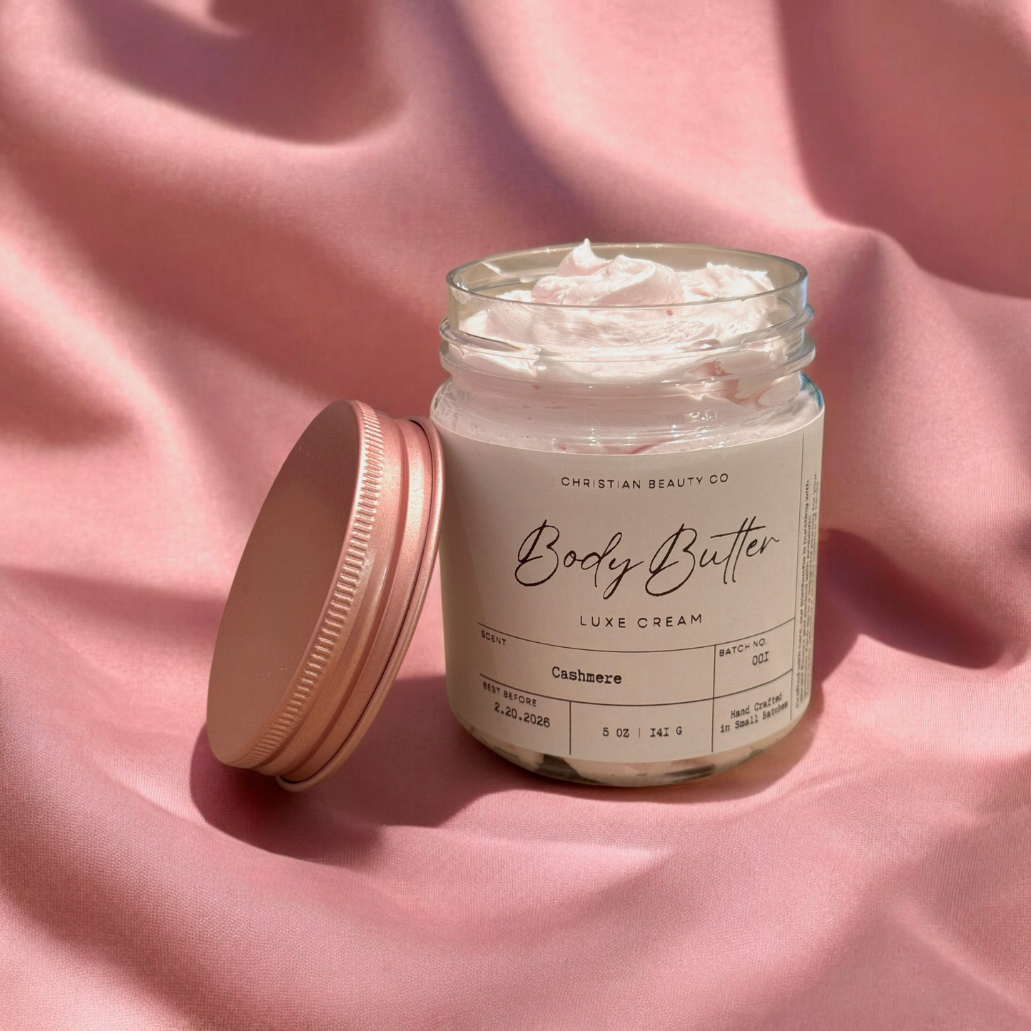 Organic Body Butter Luxe Cream